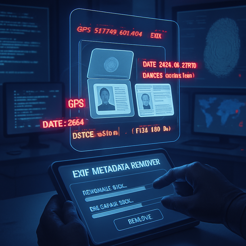 Hidden Dangers in Your Photos: How to Remove EXIF Metadata Before Uploading